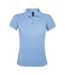 SOLs Womens/Ladies Prime Pique Polo Shirt (Sky Blue) - UTPC494