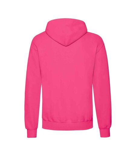 Sweat À Capuche Classic Adulte Fuchsia Fruit Of The Loom