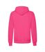 Sweat À Capuche Classic Adulte Fuchsia Fruit Of The Loom-2