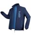 Men's Blue Softshell Sports Jacket - Water-Repellent  