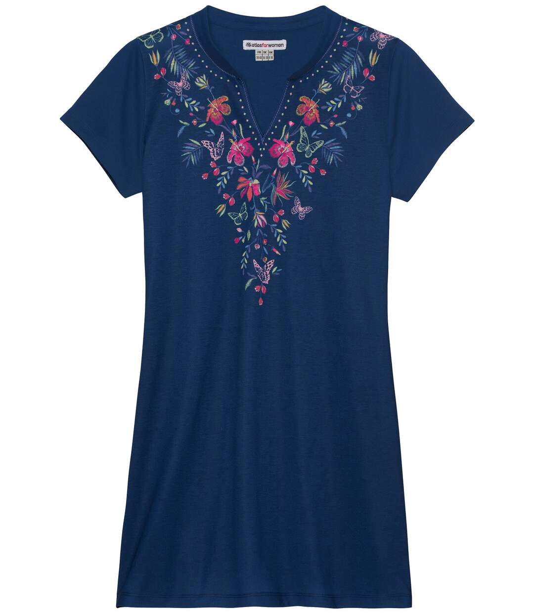 Maxi Tee-shirt Marine-2