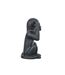 Statuette Déco Singe 28cm Noir-4