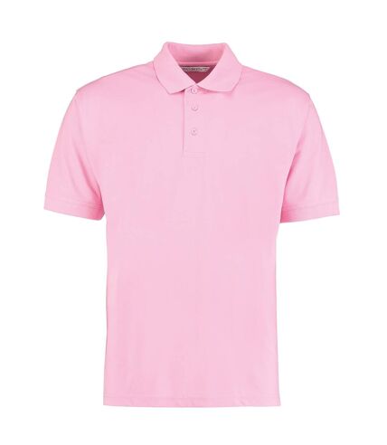 Mens klassic superwash 60°c classic polo shirt pink Kustom Kit