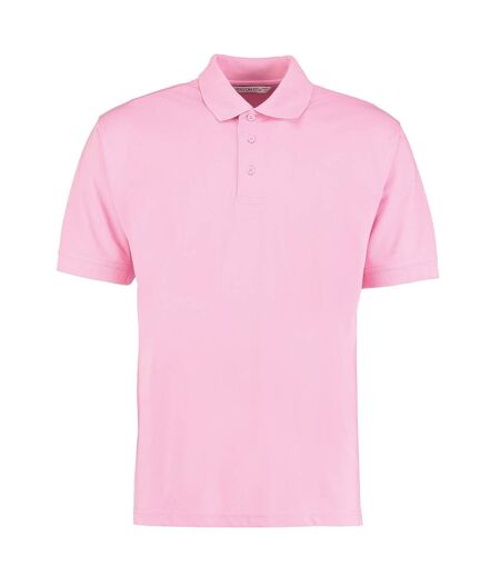 Mens klassic superwash 60°c classic polo shirt pink Kustom Kit