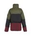 Mens Christian Lacroix Barbegal Baffled Padded Jacket Dark Khaki Black Regatta-3