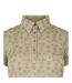 Womens/ladies Hexagon Short-sleeved Golf Polo Shirt Beige Puma-3