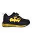 Baskets Motif/style Illuminé Garçon Noir Jaune Batman-1