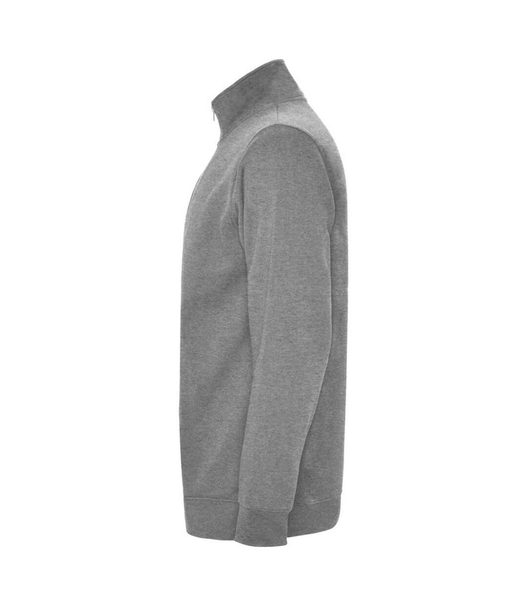 Sweat aneto homme gris chiné Roly-4