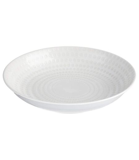 Lot de 6 Assiettes Creuses Galaxie 20cm Blanc