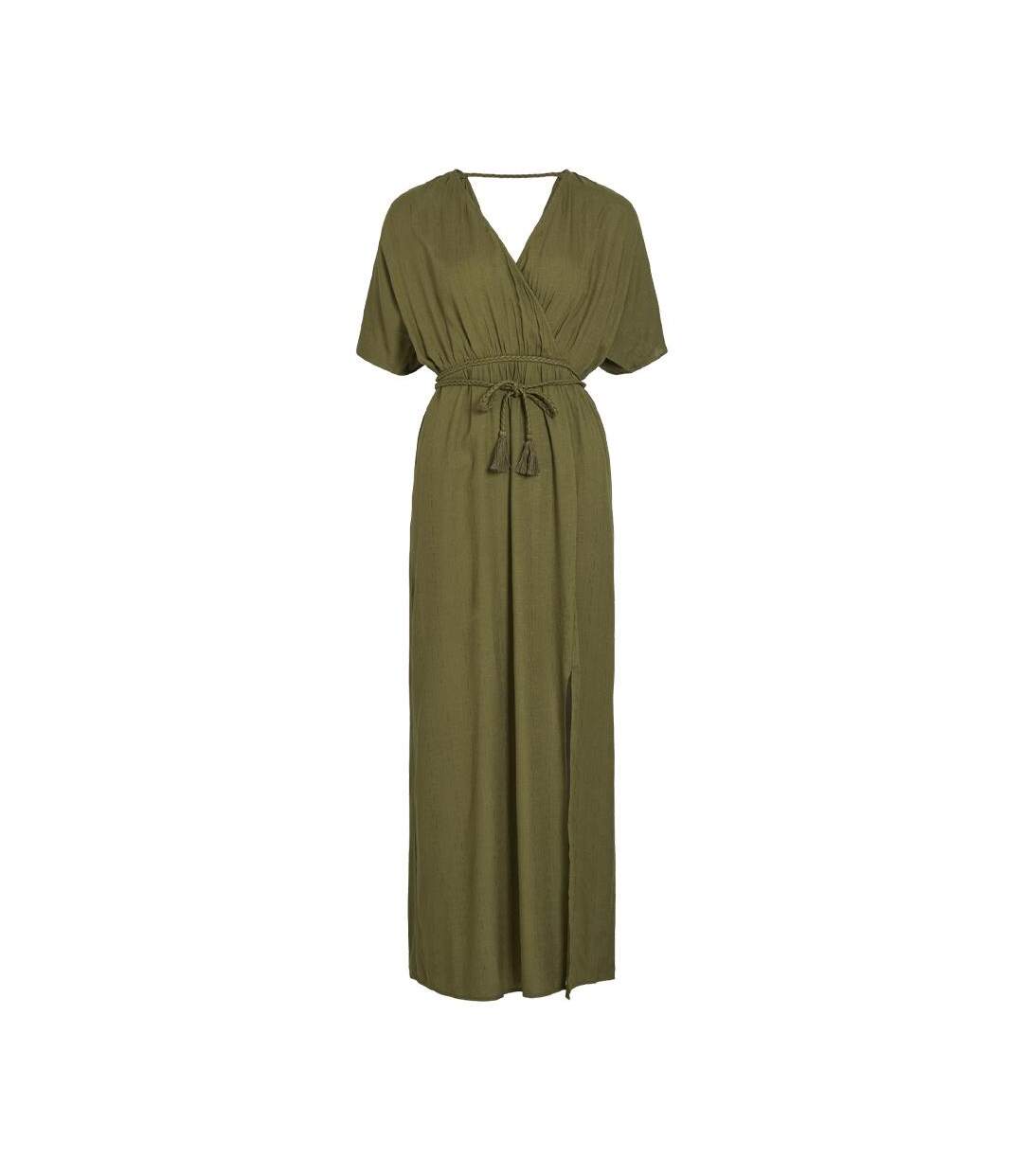 Robe kaki femme vila molira-1