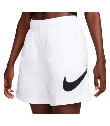 Short blanc femme nike essntl - l