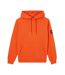 Sweat À Capuche Motif/style Badge Homme Orange Calvin Klein-2