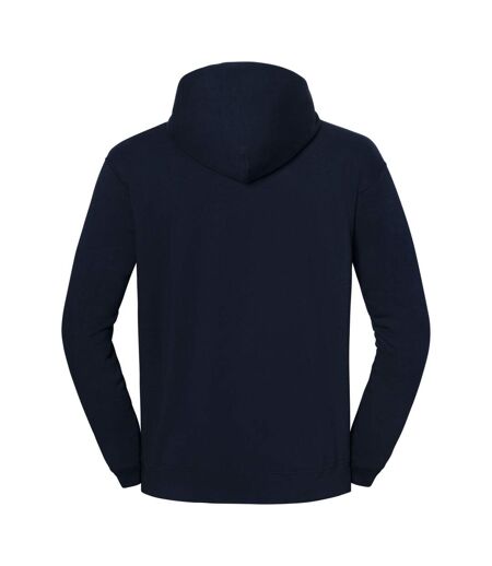 Mens Iconic Premium Full Zip Hoodie Deep Navy Fruit Of The Loom