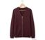 Cardigan Uni Femme Café (Réf. CAFE1)-5