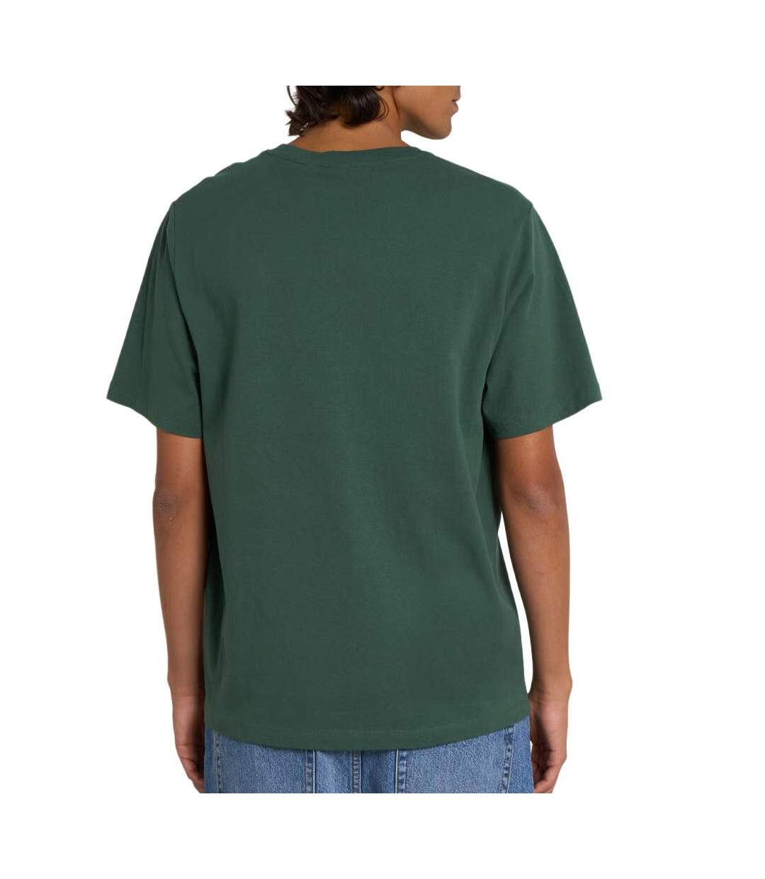 T-Shirt vert foncé homme pepe jeans contrast connor-2