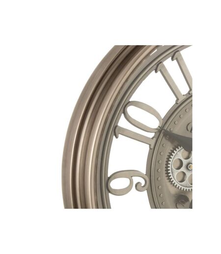 Paris Prix - Horloge Murale Vintage mécanisme 53cm Argent