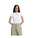 T-shirt Femme Blanc Hugo-4