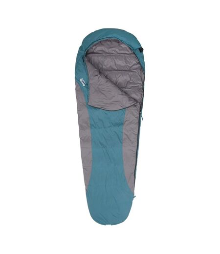 Lightweight Winter Mummy Sleeping Bag One Size Petrol Mountain Warehouse