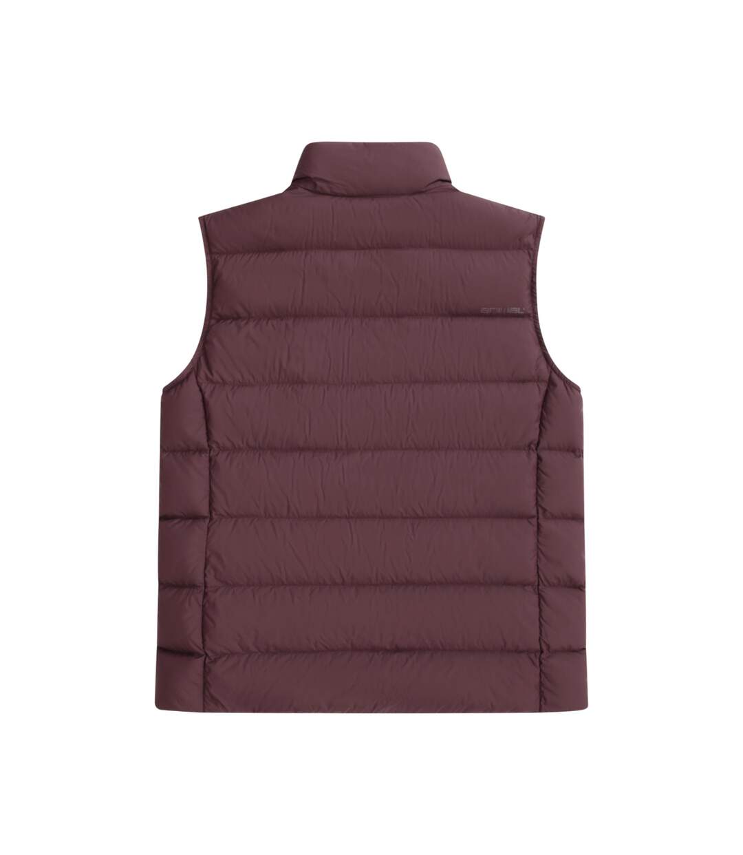 Mens Down Lightweight Gilet Dark Burgundy Animal-3