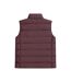 Mens Down Lightweight Gilet Dark Burgundy Animal-3
