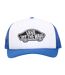 Casquette Trucker Motif/style Logo Brodé Blanc Vans-1