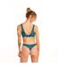 Soutien-gorge triangle sans armatures bleu Nanaya