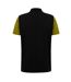 Mens Cala Mayor Chevron Polo Shirt Cardamom Seed Black Luke 1977-3