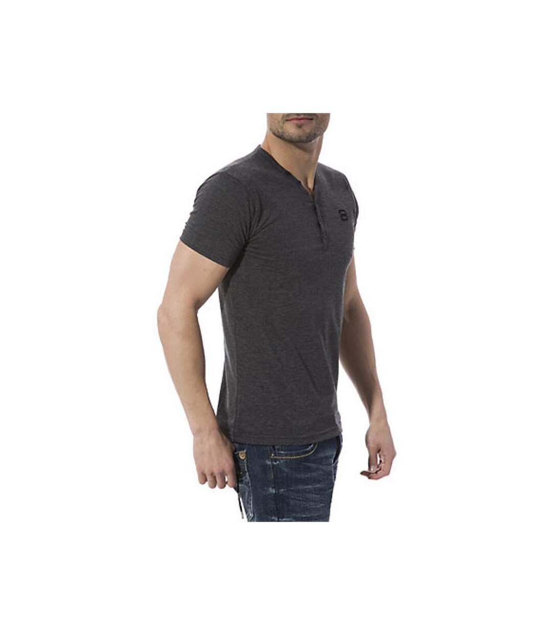 T-Shirt RG 512 S53330 Gris Anthracite-4