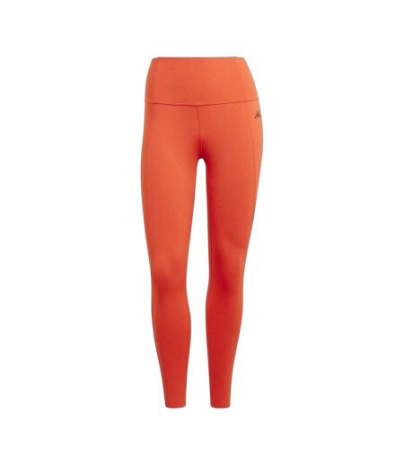 Legging 7/8 Optime Femme Rouge Adidas
