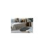 Tapis Imitation Fourrure Kunda 60x90cm Gris-4