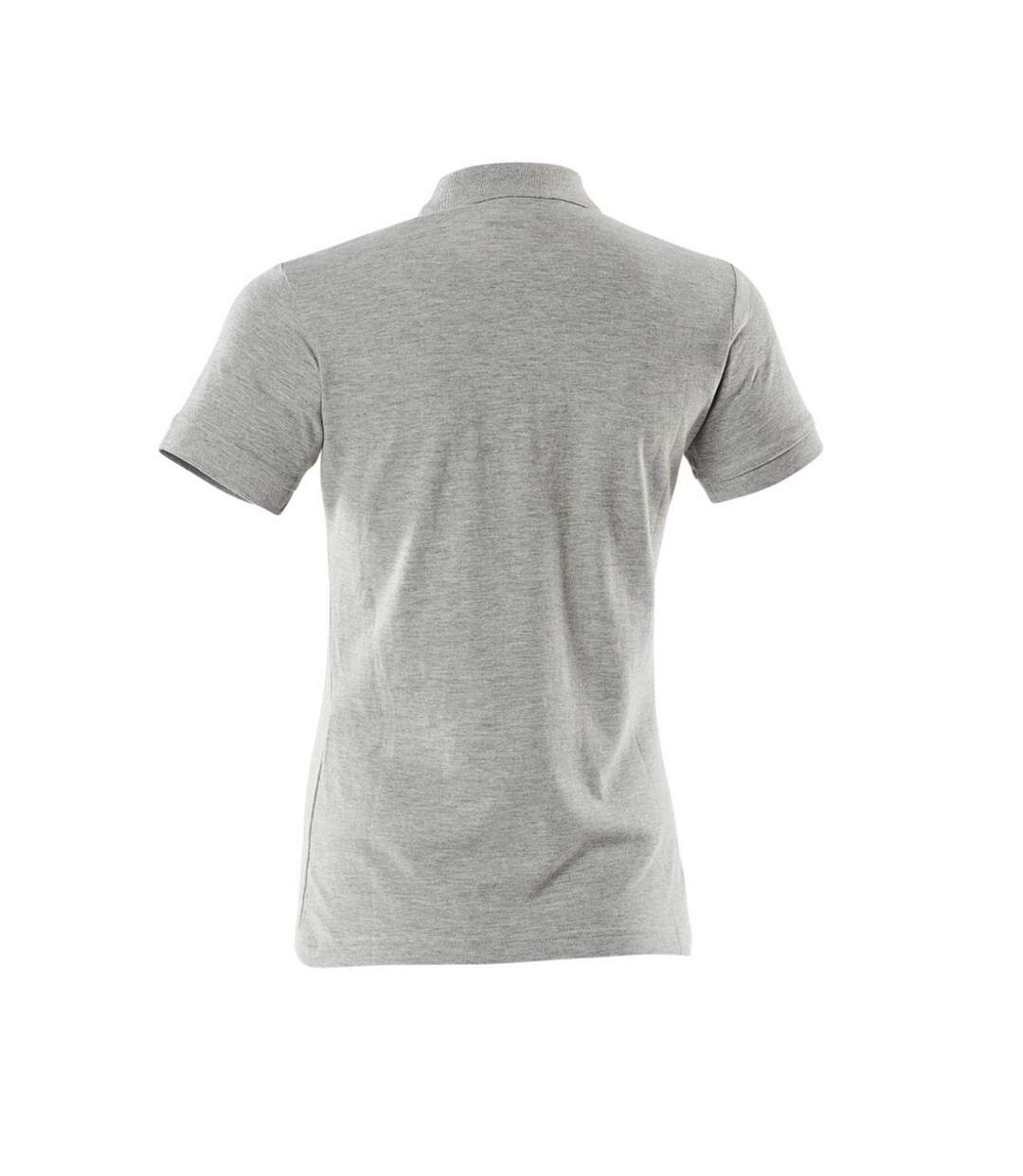 Womens/ladies Crossover Polo Shirt Grey Mascot-2