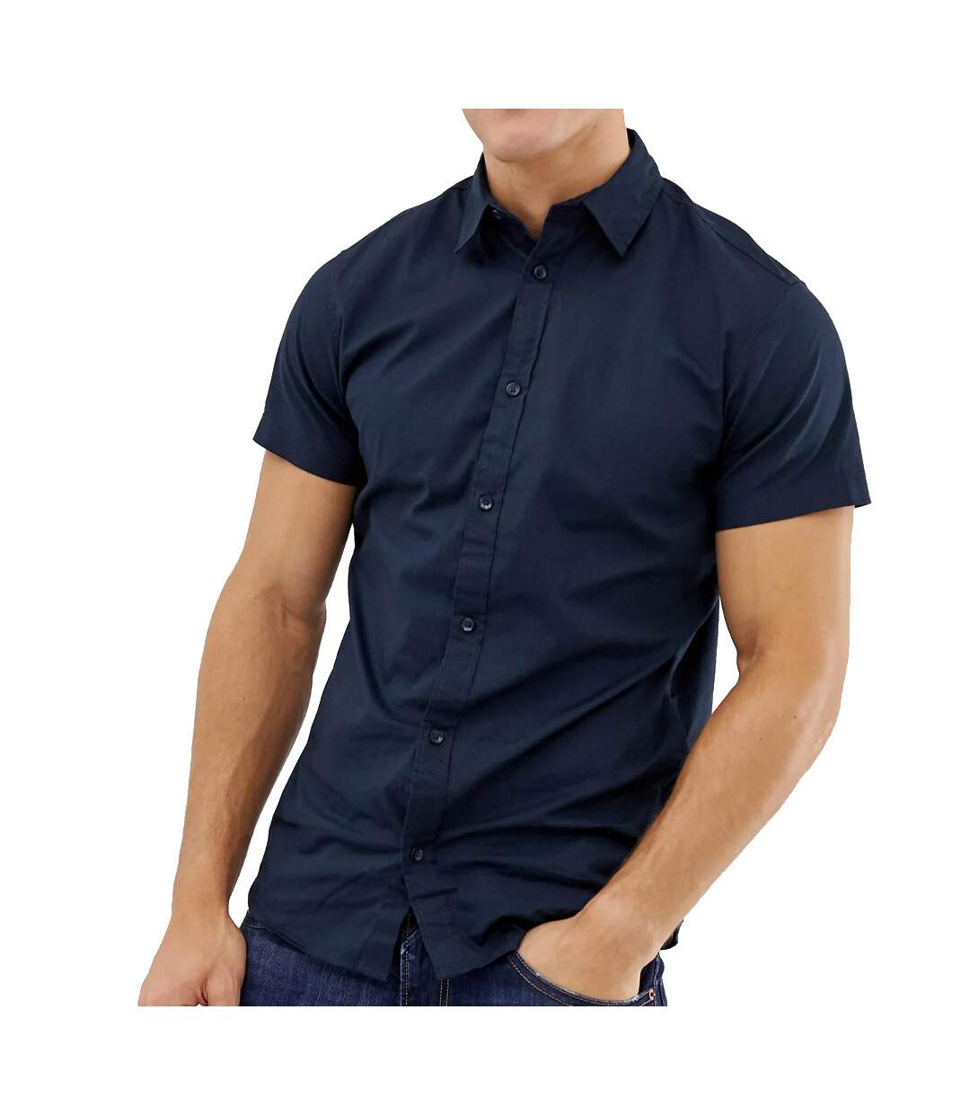Chemise Marine Homme Jack & Jones Oxford-1