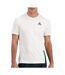 Maillot de sport ecru/vert le coq sportif tennis pro-1