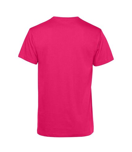 B&C Mens Organic E150 T-Shirt (Magenta Pink)