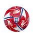 Ballon de foot turbine taille 5 bleu / rouge / blanc England FA-1
