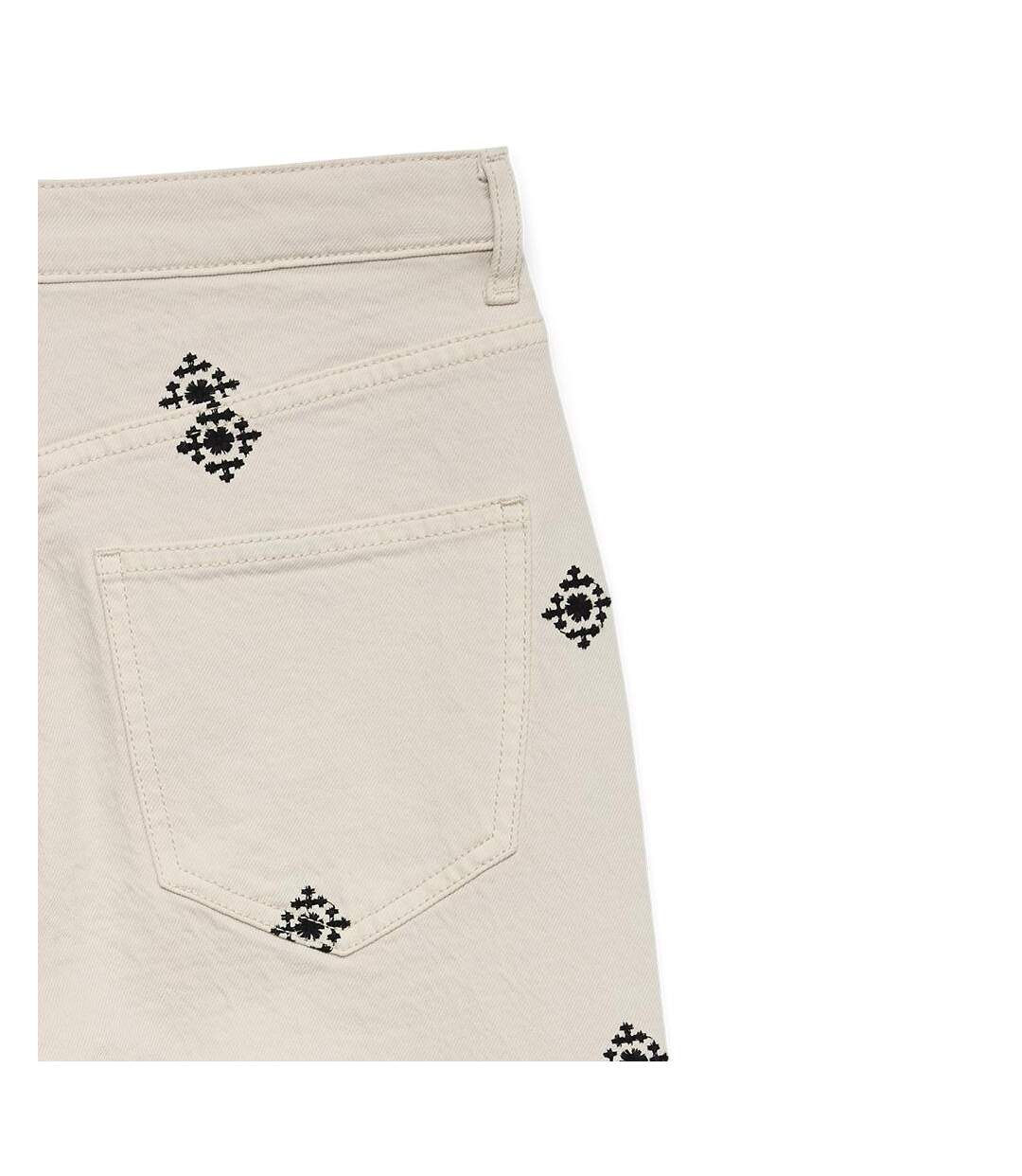 Jean beige femme vero moda tessa-2