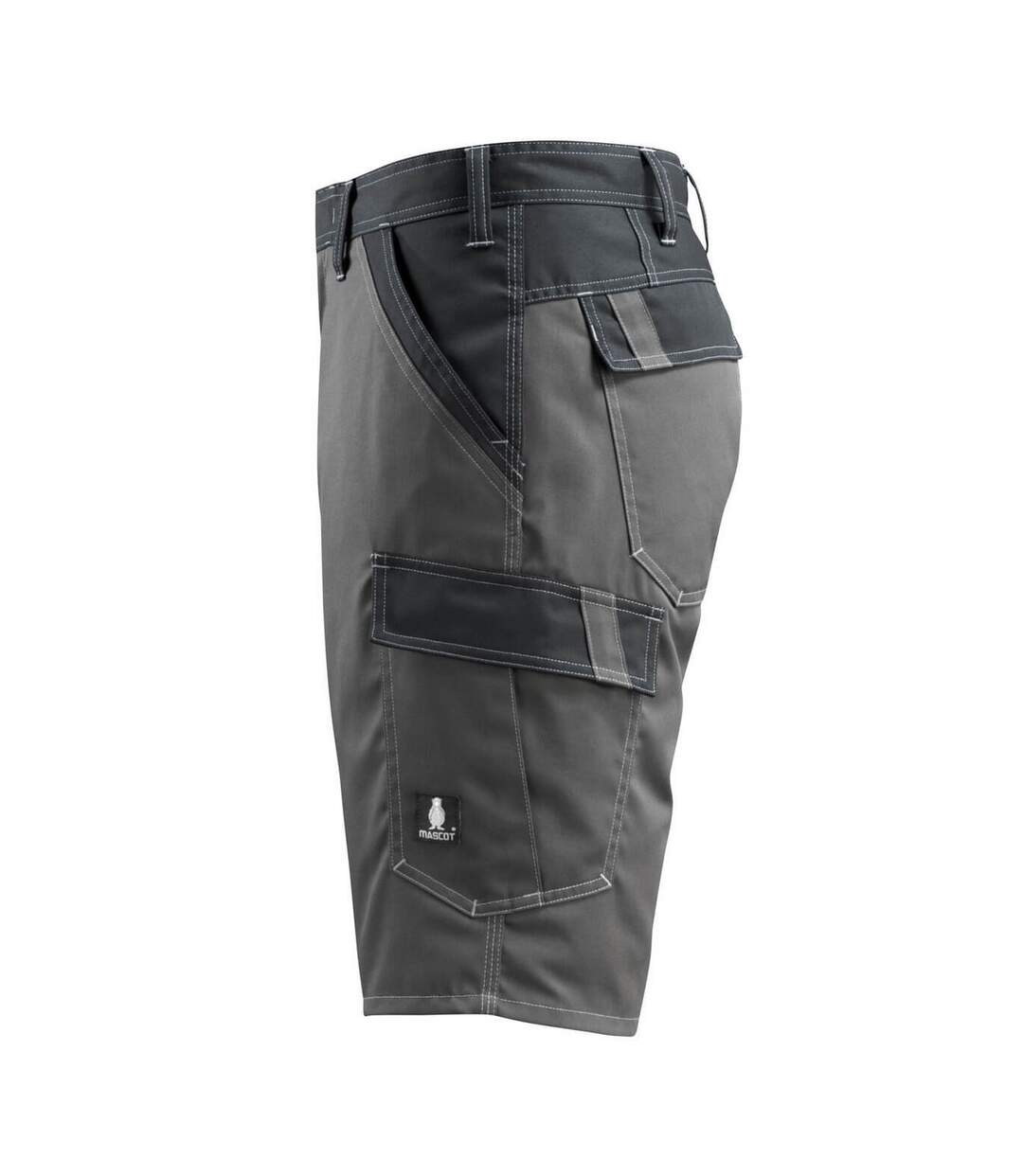 Mens Light Sunbury Work Shorts Dark Anthracite Black Mascot-3