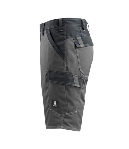 Mens Light Sunbury Work Shorts Dark Anthracite Black Mascot
