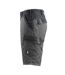 Mens Light Sunbury Work Shorts Dark Anthracite Black Mascot-3