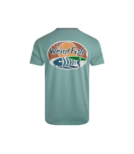 T-shirt Land And Sea Homme Bleu Pâle Weird Fish