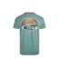 T-shirt Land And Sea Homme Bleu Pâle Weird Fish-3