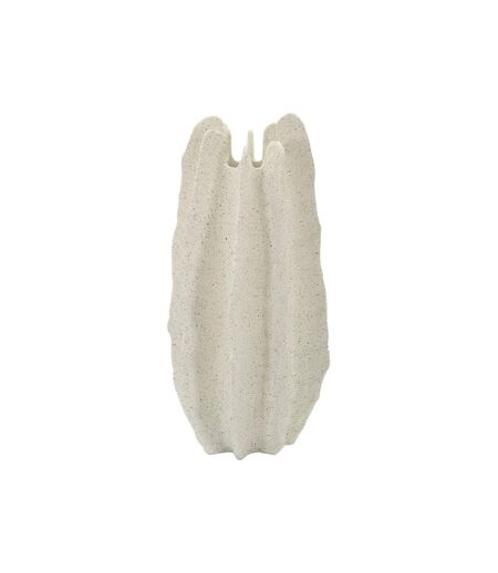 Vase Design en Résine Ester 50cm Blanc