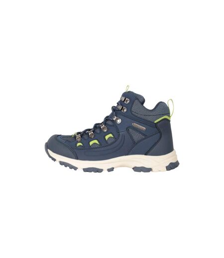 Mountain Warehouse - Bottines de marche ADVENTURER - Enfant (Bleu) - UTMW1657