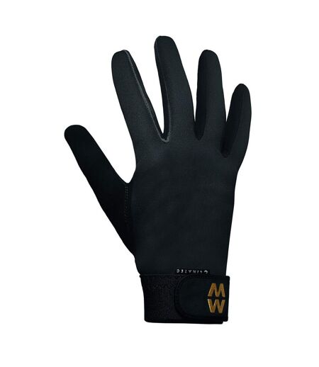 Unisex Climatec Long Cuff Gloves Black MacWet