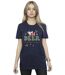 Disney Femme/Ladies Bambi Oh Deer Cotton Boyfriend T-Shirt (Bleu marine) - UTBI47790-2