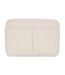 Laluka recycled cotton aware laptop sleeve one size off white XD Collection-1