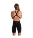 Maillot De Bain 1 Pièce Intent Streamline Femme Noir Jaune Or Speedo-2