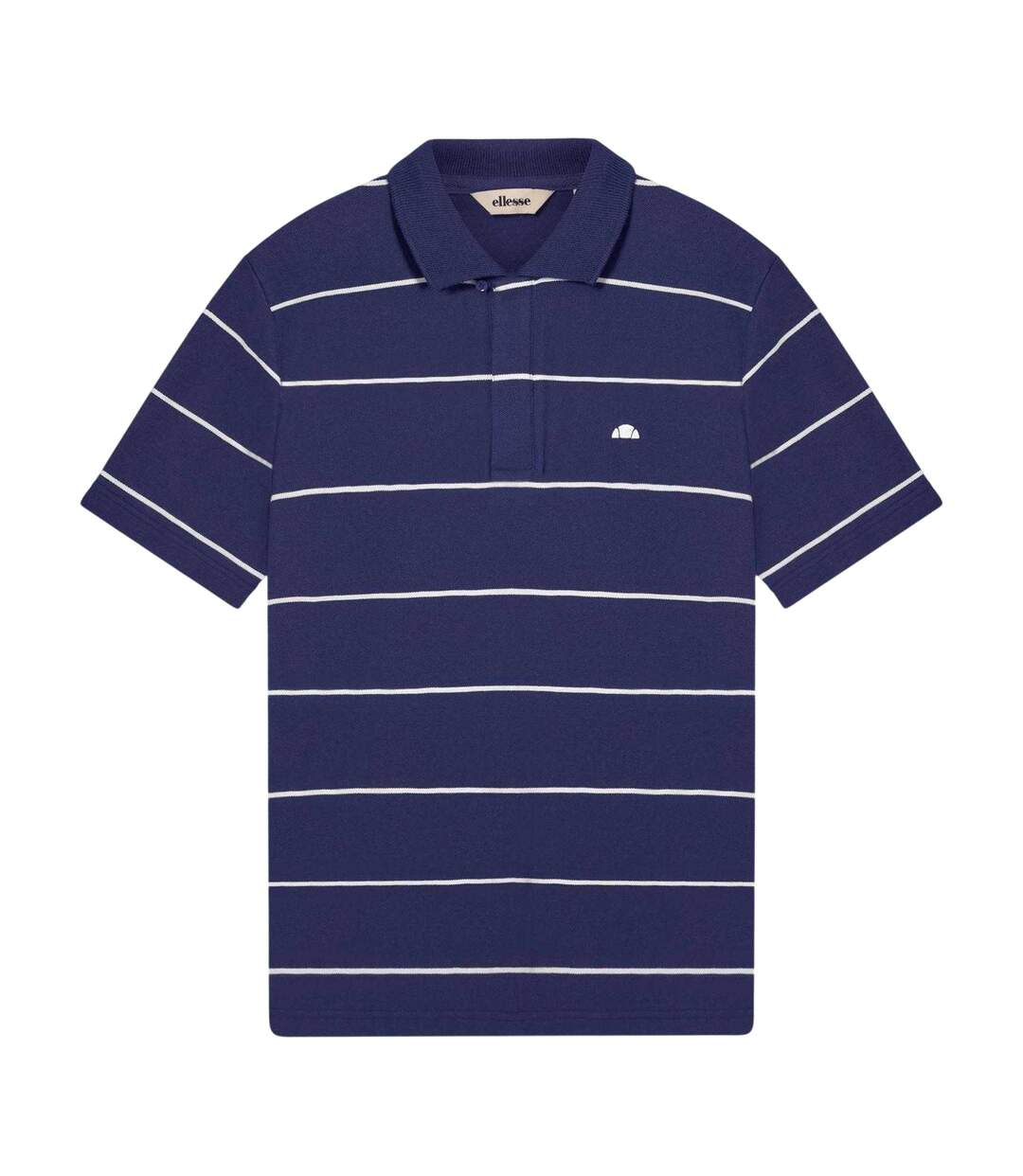 Polo Motif/style À Rayures Cimetta Homme Bleu Marine Ellesse-1