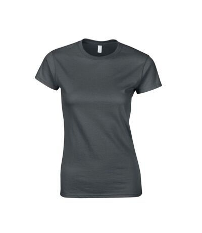 Gildan Womens/Ladies Softstyle Ringspun Cotton T-Shirt (Charcoal)