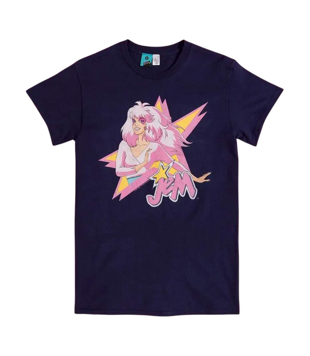 T-shirt Adulte Bleu Jem And The Holograms-1